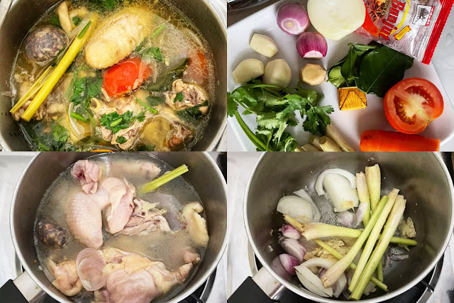 Resepi sup ayam ala thai