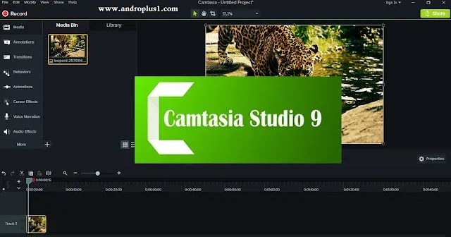 شرح كيفية تحميل برنامج Camtasia Studio 9 للكمبيوتر برابط مباشر