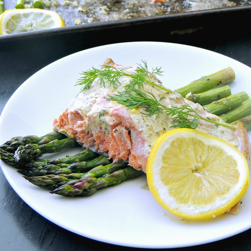 Forget about the fuss, and mess, with this quick and easy gluten-free, low carb, keto-friendly Sheet Pan Salmon and Asparagus recipe. It is a healthy and delicious meal that you will have on the table in less than 30 minutes! #sheetpan #salmon #lemon #dill #asparagus #lowcarb #glutenfree #keto #30minute #easy #recipe | bobbiskozykitchen.com Forget about the fuss, and mess, with this quick and easy gluten-free, low carb, keto-friendly Sheet Pan Salmon and Asparagus recipe. It is a healthy and delicious meal that you will have on the table in less than 30 minutes! #sheetpan #salmon #lemon #dill #asparagus #lowcarb #glutenfree #keto #30minute #easy #recipe | bobbiskozykitchen.com
