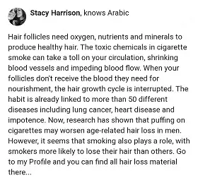 Does Smoking Cause Hair Loss? Does Smoking Cause Hair Loss?