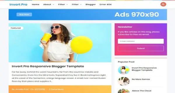download template blog responsive gratis template blog porsonal, berita, sederhana