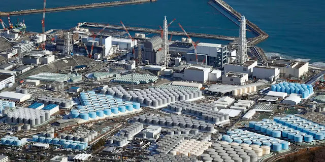 planta de energía nuclear Fukushima-1 al mar