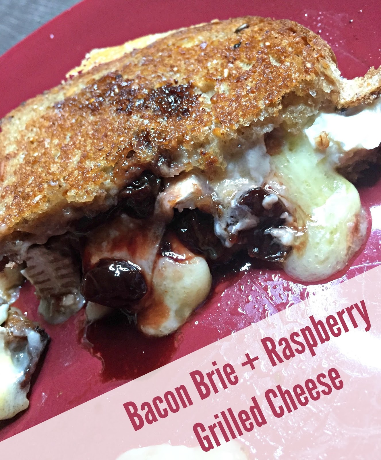 Lunchbox Dad Bacon Brie + Raspberry Grilled Cheese Sandwich (With Video)