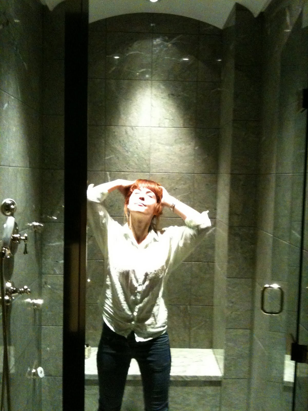 Chavez. the biggest shower ever