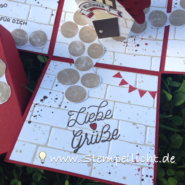 Stempellicht: "Haus für alle Fälle" beim Bloghop Team Stempel-Biene