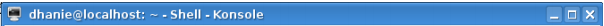 Title bar Title bar