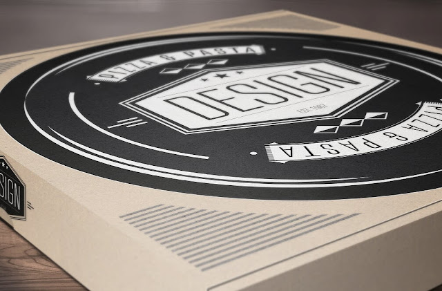 Mock Up Boxes : Pizza Design Mockups