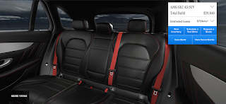 Màu nội thất Mercedes AMG GLC 43 4MATIC 2019 Nội thất Mercedes AMG GLC 43 4MATIC 2019 màu Đen chỉ Đỏ 241