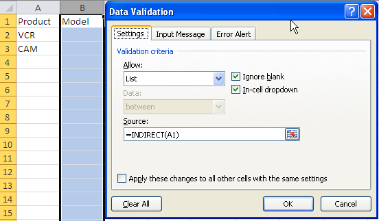 Chatting about Excel and More: Creating Multi-Tiered List with Data ...