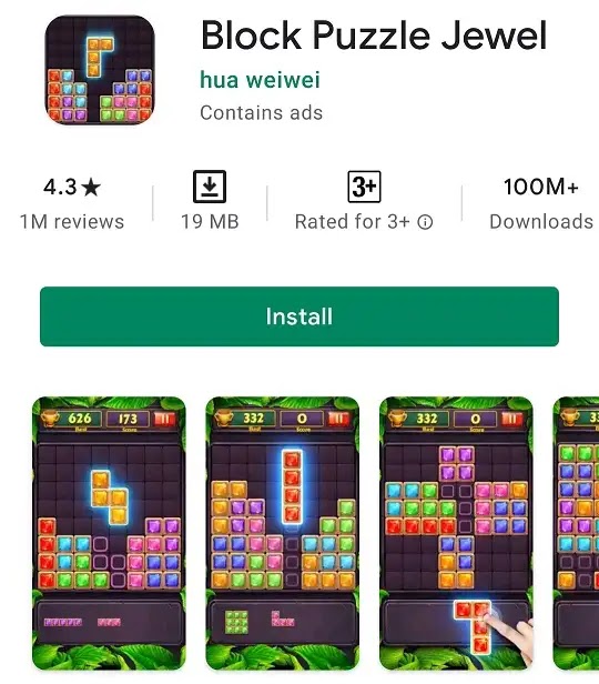 Block puzzle Jewel  Game Apk