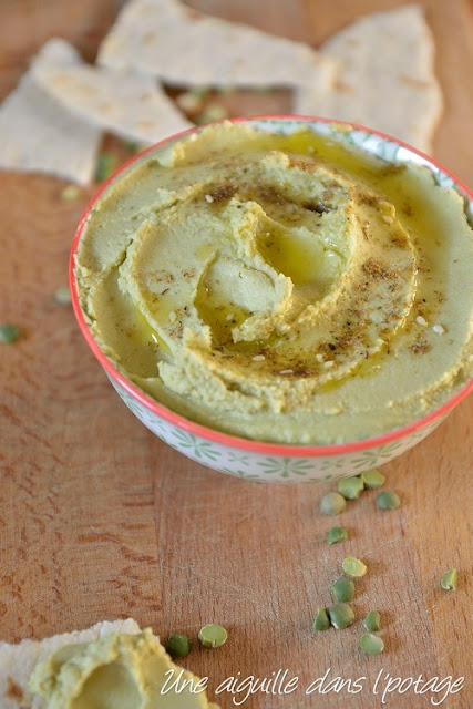 split peas hummus