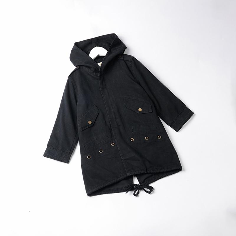 Áo Khoác Trẻ Em Khaki Tay Dài Có Túi - BCOBI 157295 4 5 199