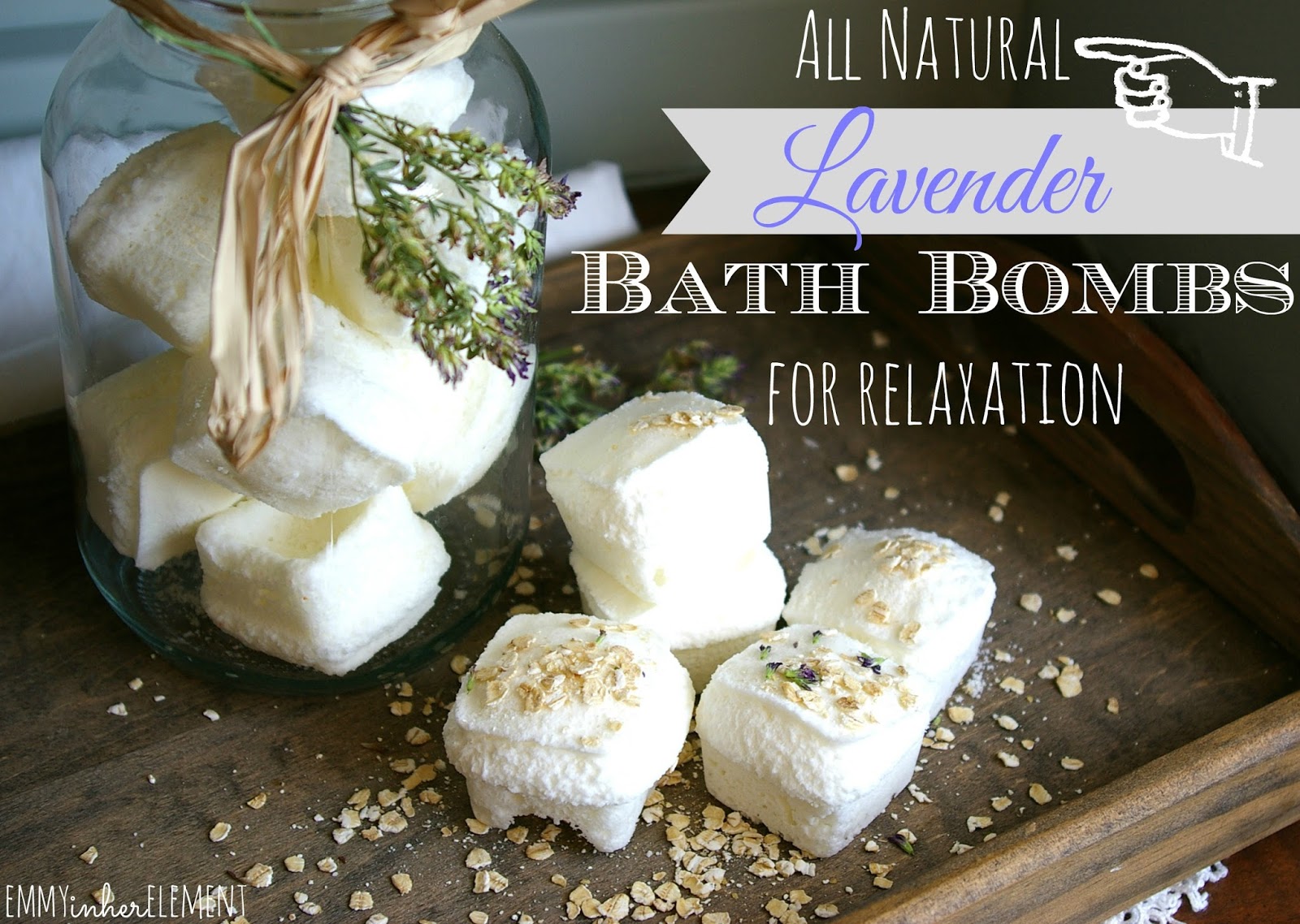 Relaxation diy bath bombs