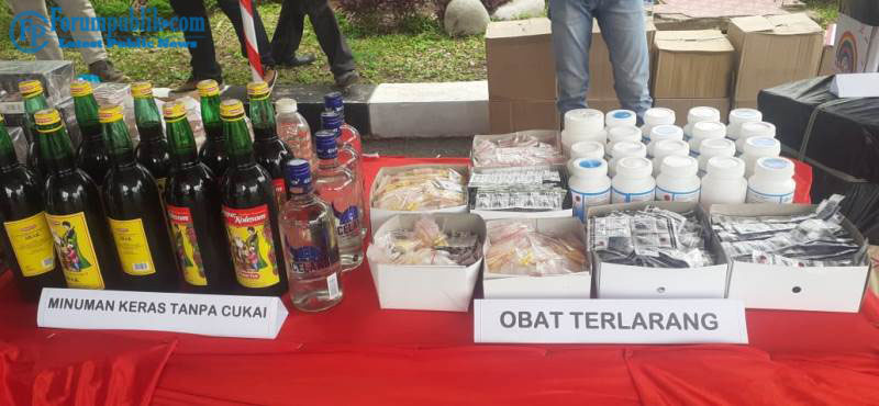 Kejari Indramayu Pemusnahan Barang Bukti Hasil Tindak Kejahatan