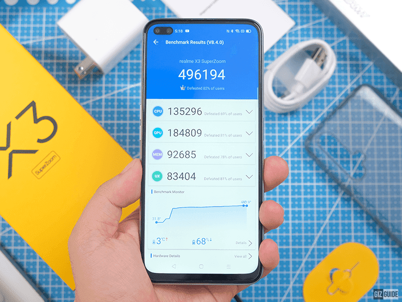 Huawei nova 7 5G vs realme X3 SuperZoom Specs Comparison