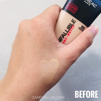 L’oreal Infallible Pro-Matte 24HR Foundation Review L’oreal Infallible Pro-Matte 24HR Foundation Review
