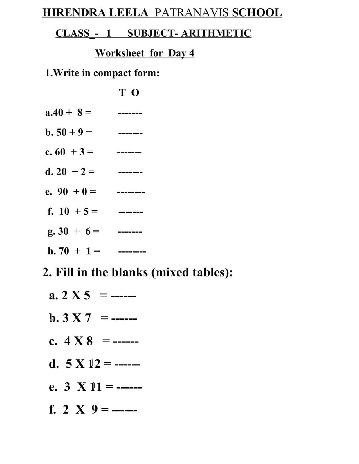 School Blog for PREP-II