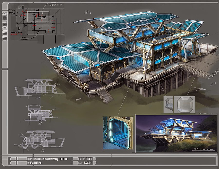Captain's Blog: Jose Saramago: Star Trek Online - Concept Art - Ryan Dening