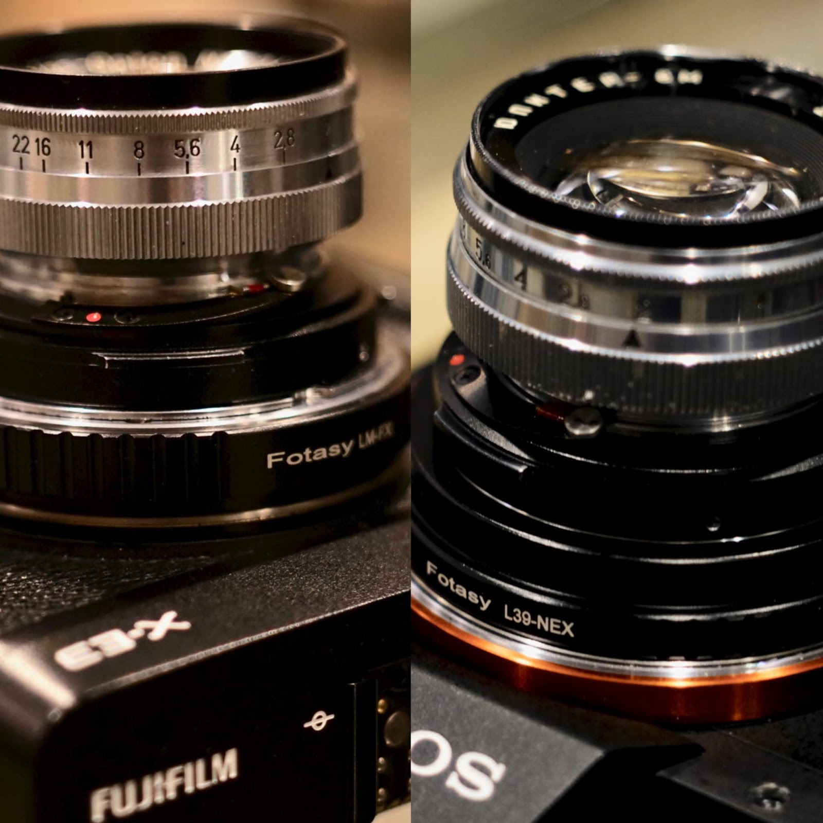 JE Labs Fotofox Contax (Kiev) RF to Leica Thread Mount Adapter