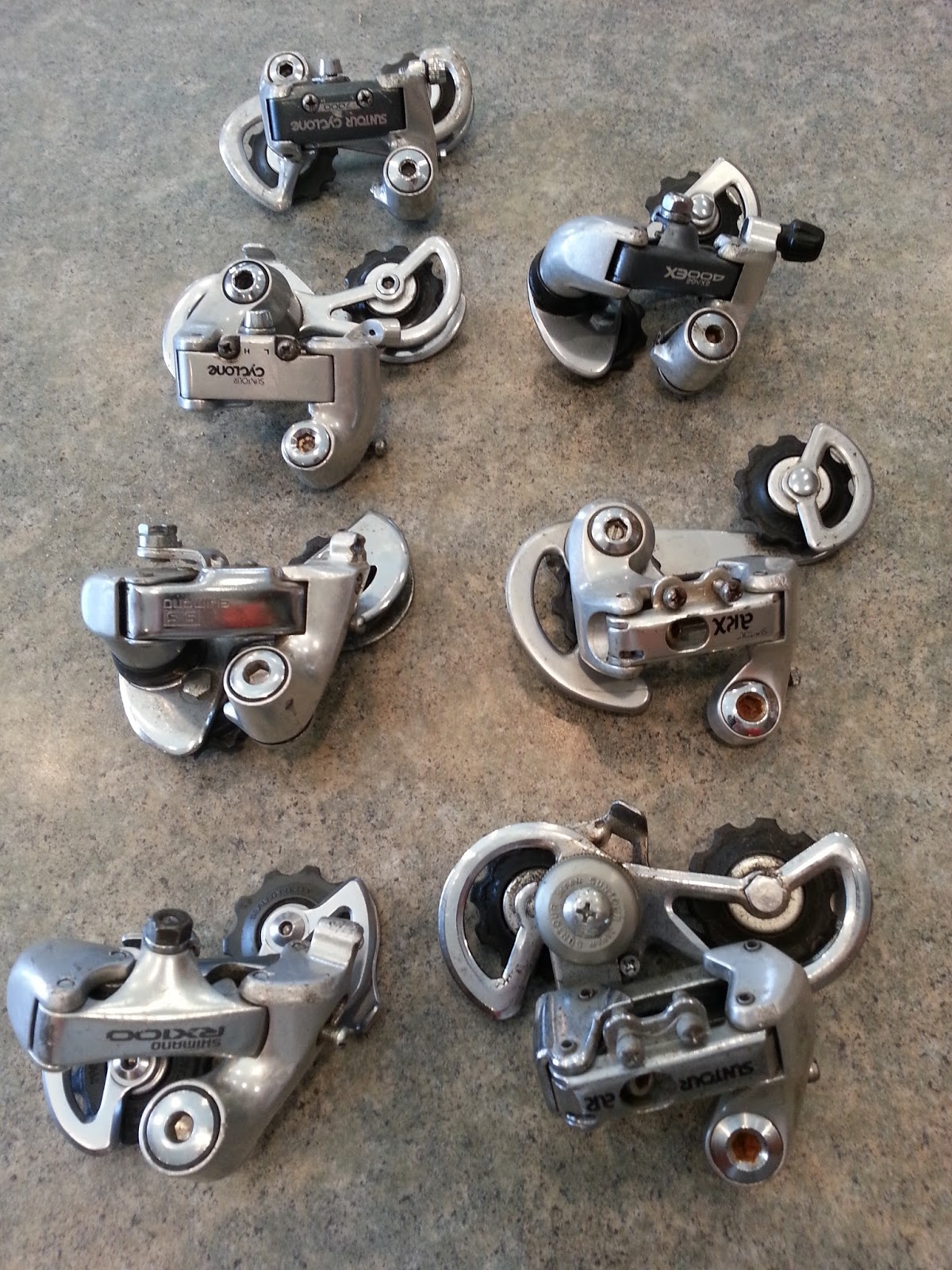 Plain Old Steel Rear Derailleurs