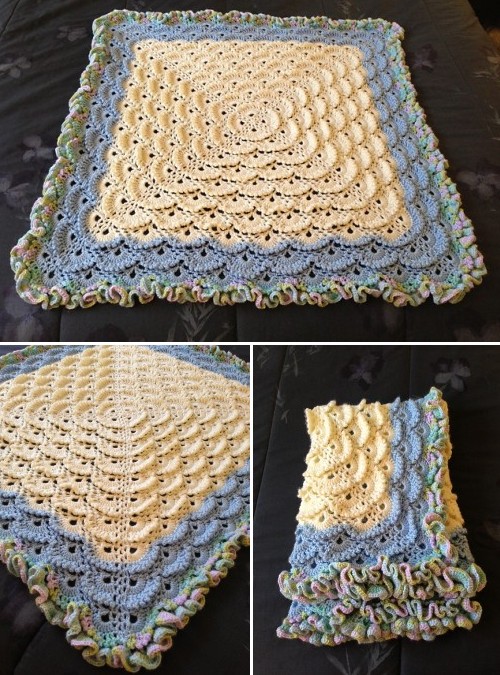 Beautiful Skills Crochet Knitting Quilting Fluffy Meringue Stitch