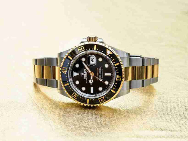 Réplicas de Relojes Rolex Oyster Perpetual Sea-Dweller Oro de acero 43mm
