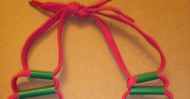 Cara Membuat Kalung Dari Sedotan Dan Tali Sepatu - Kreatifitas Terkini