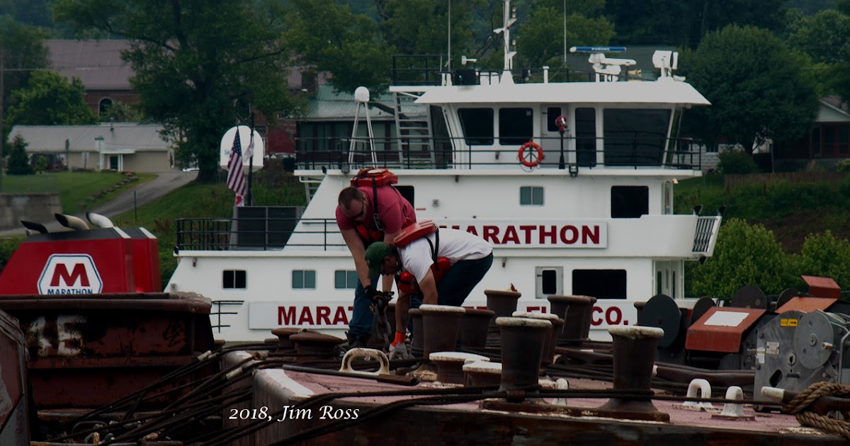 Ohio River Blog M/V Marathon and others