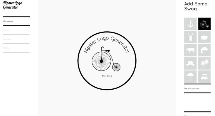 Hipster Logo Generator Hipster Logo Generator