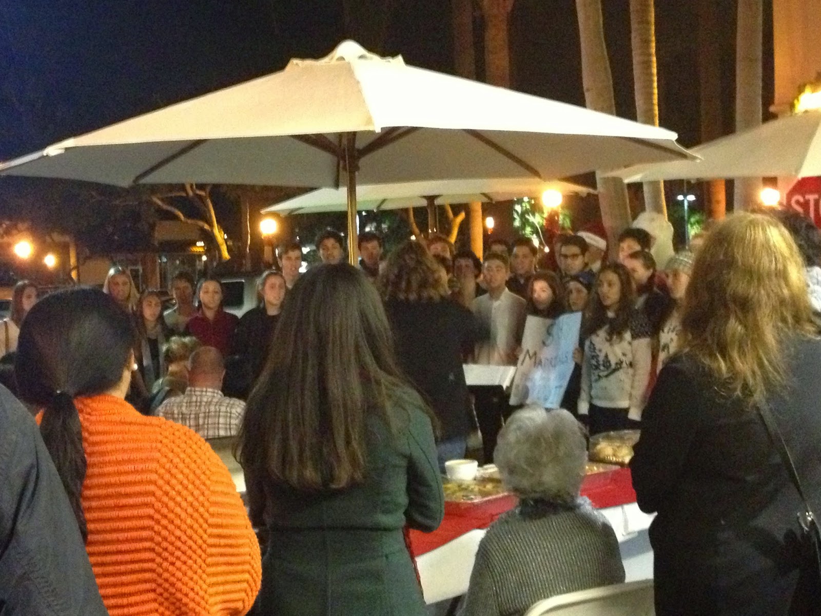 Milpas Christmas Tree Lighting Santa Barbara, California