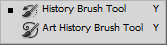 History Brush Tool History Brush Tool