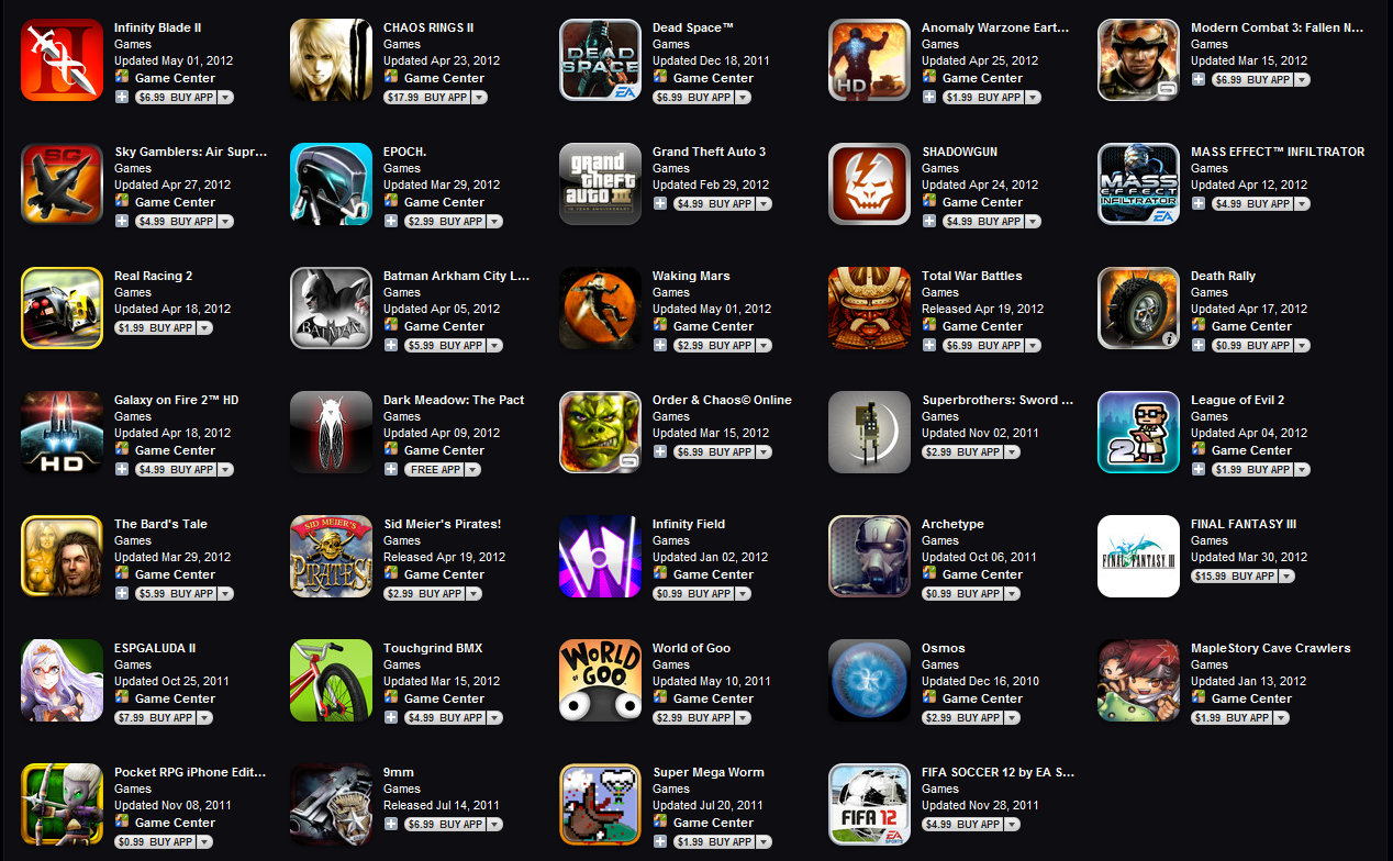 Game list is. Старые игры app Store. Старые игры в Apple Store. Game list. Apple app Store игры.