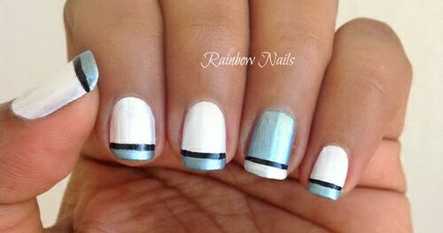 woman makeup tips and gallery blog: French tip nail design and ideas ...