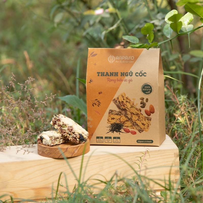 Anpaso Thanh ngũ cốc rong biển ức gà 150g