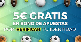 Paston Verifica tu identidad Bono Apuestas 5€ hasta 31 de diciembre Paston Verifica tu identidad Bono Apuestas 5€ hasta 31 de diciembre