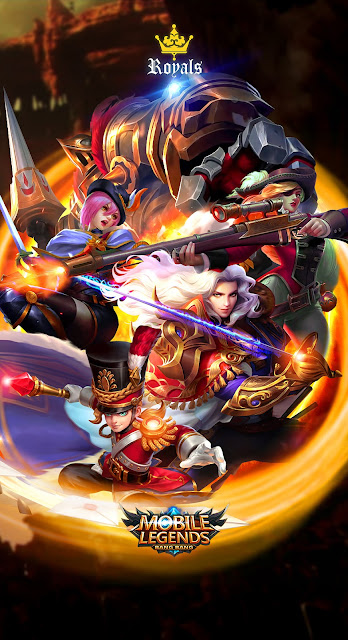 Wallpaper Mobile Legends Royals Squad