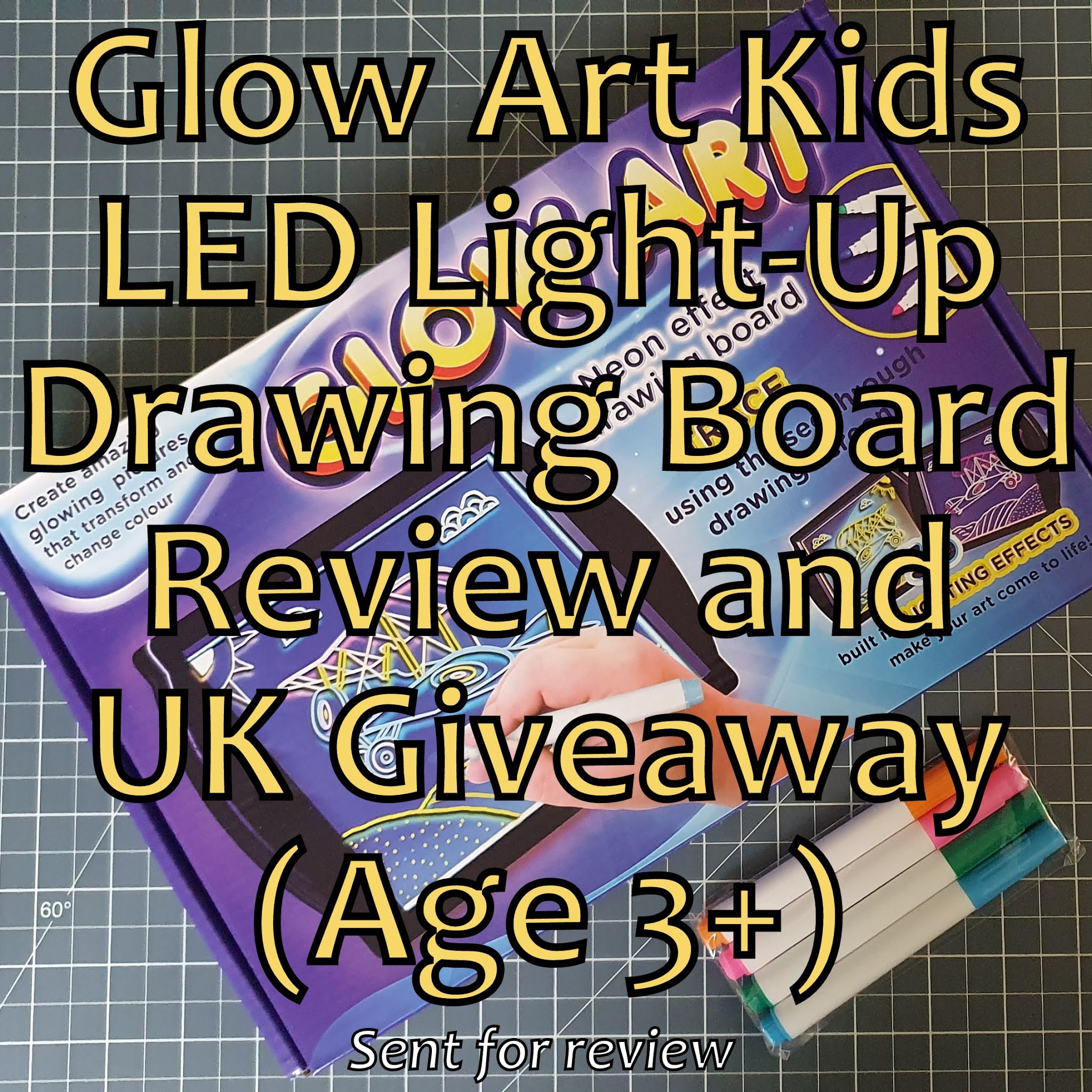 The Brick Castle: Glow Art Drawing Board (age 3+) Review And UK