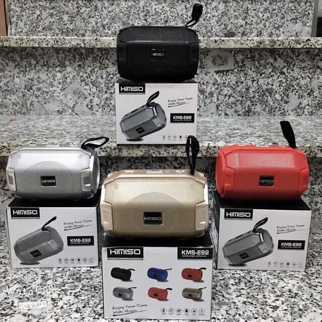 LOA BLUETOOTH KIMISO KMS-E92+ MẪU MỚI CÓ ĐÈN PIN 4 loa bluetooth kimiso kms e92 mau moi co den pin 4