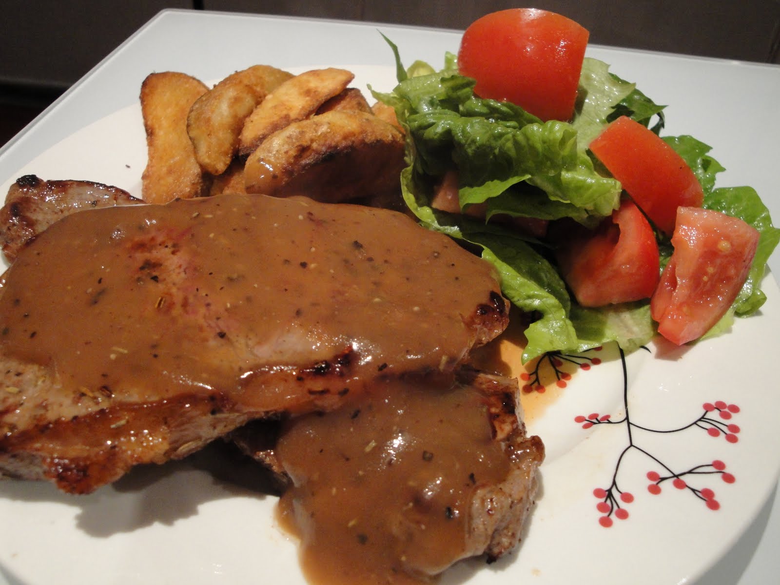 Daphne's Kitchen Mouthwatering Porterhouse Steak with Black Pepper Sauce