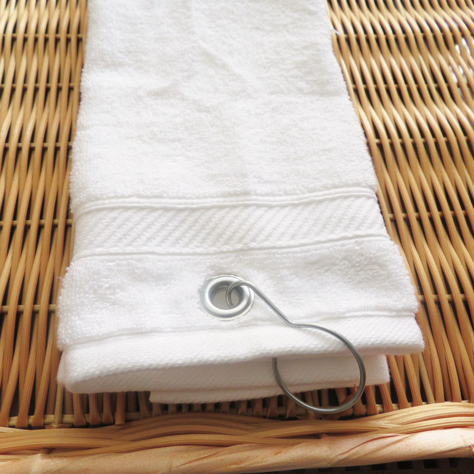 Spare Time Creations by Yvette Dixon Embroidered Golf Towels with Grommet