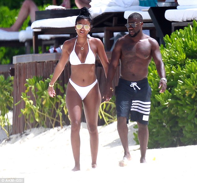 Relationship goals:kevin hart and fiancee eniko on romantic vacay.