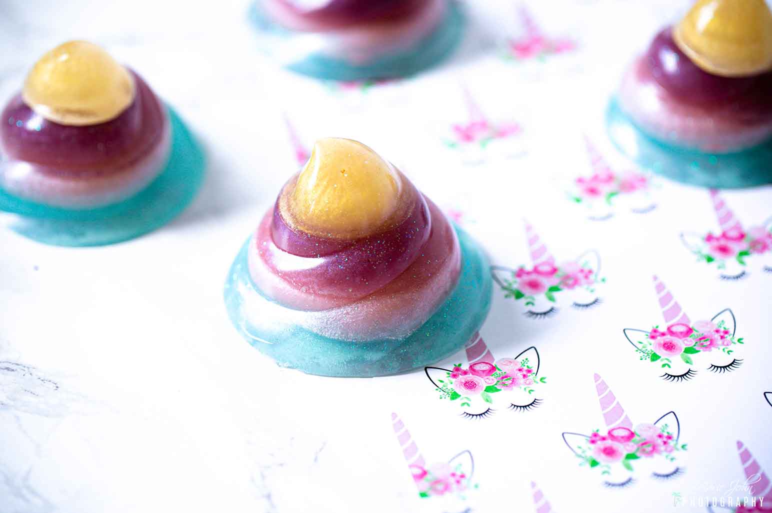 DIY Unicorn Poop Soap