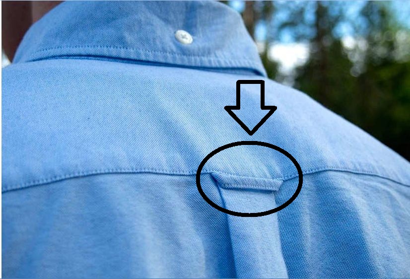 Why do Shirts have Loops on the Back TELUGU WORLD