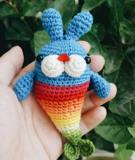 PATRON GRATIS CONEJO SIRENA AMIGURUMI 45077