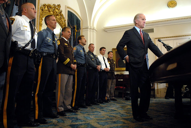 An Old Friend Of Law Enforcement, Biden Walks A Thin Line On Police Reform Will They Help Him Now?
