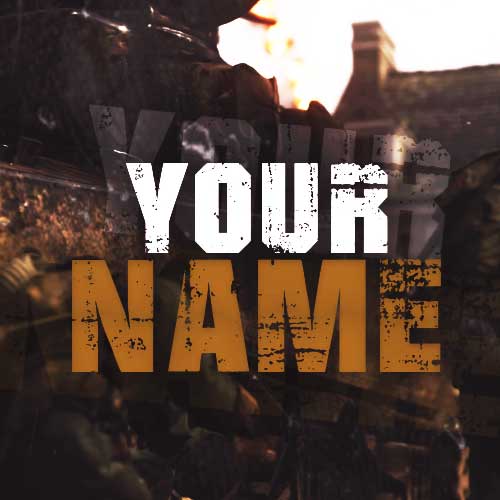 The Psd Hub Free Call Of Duty 2 Youtube Banner And Logo Psd