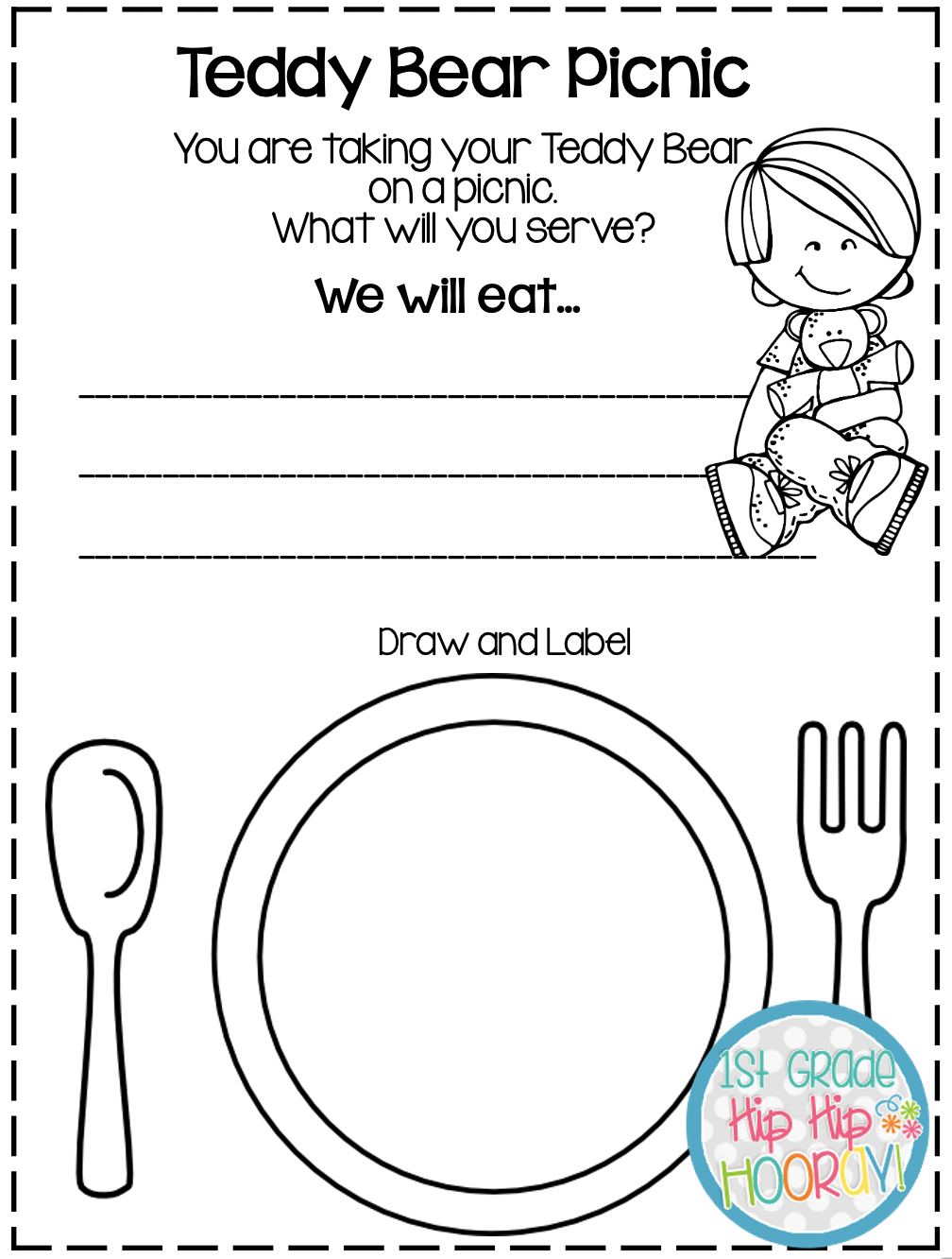 1st Grade Hip Hip Hooray!: Teddy Bear Day September 9th!