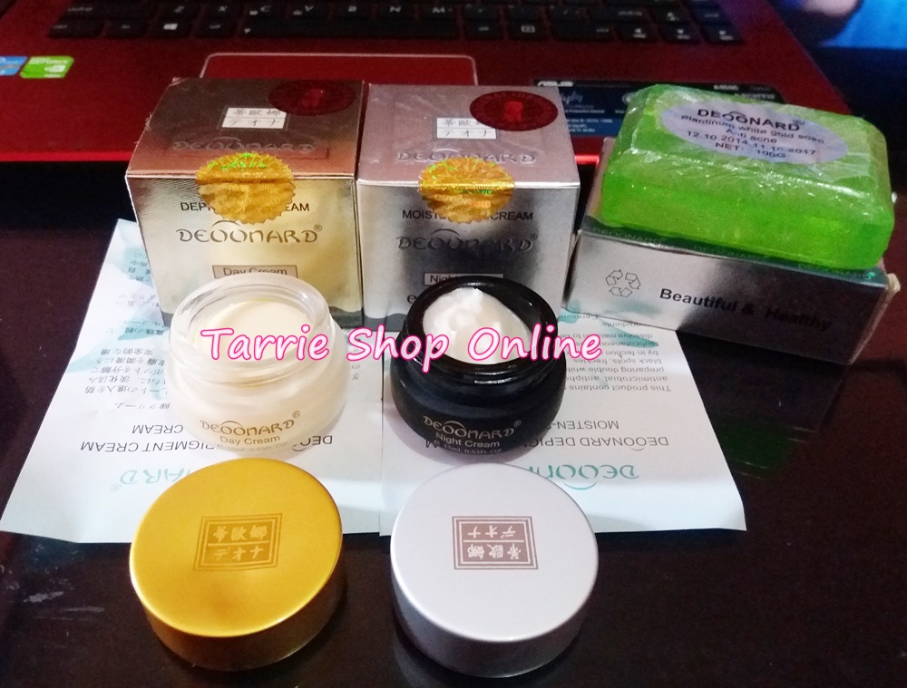 Paket Cream Deoonard Gold Silver Paket Cream Deoonard Gold Silver