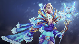 Crystal Maiden DOTA 2 Wallpaper, Fondo, Loading Screen