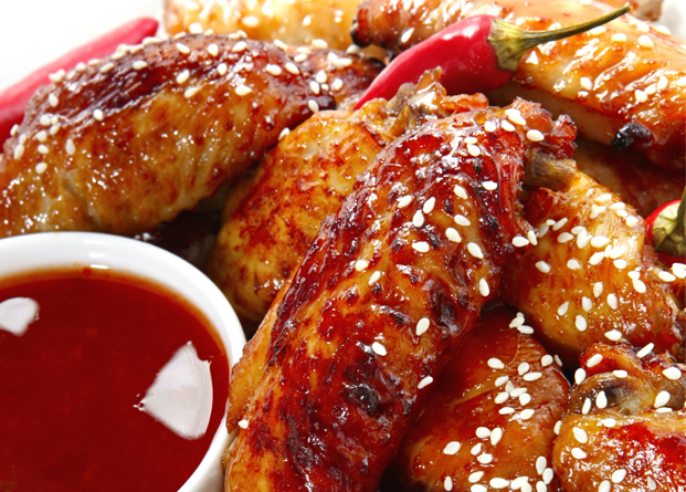 Sticky Sesame Chicken Wings Recipe